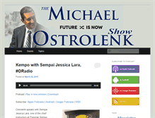 Tablet Screenshot of ostrolenkradio.com